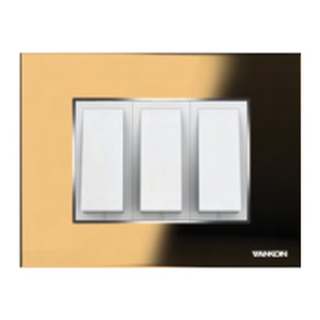 Vankon Viva Bling Plates with Silver Border