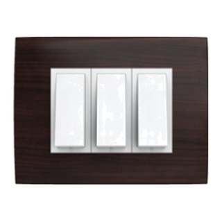 Vankon Vivo Ciaz Brown Wood Plates