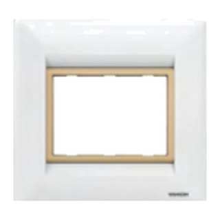 Vankon Vivo Four Wooden Plates White