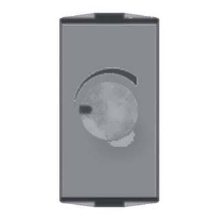 Vankon Krio Grey Fan Regulators & Dimmers