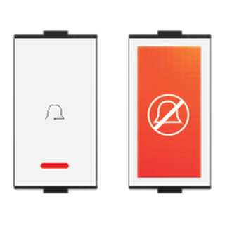 Vankon Krio White Hotel Controls: Key Tag, Smart Card, DND