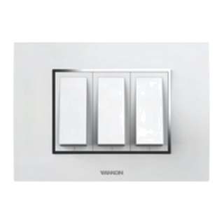 Vankon Vivo Max White Plates (with English Grey Base)
