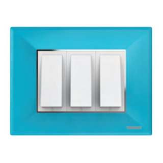 Vankon Viva Glossy Blue Plates